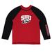 Infant Vive La Fete Red/Black Southern Utah Thunderbirds Solid Contrast Rash Guard