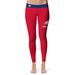 Women's Vive La Fete Red/Blue Utah Tech Trailblazers Plus Size Solid Design Yoga Leggings