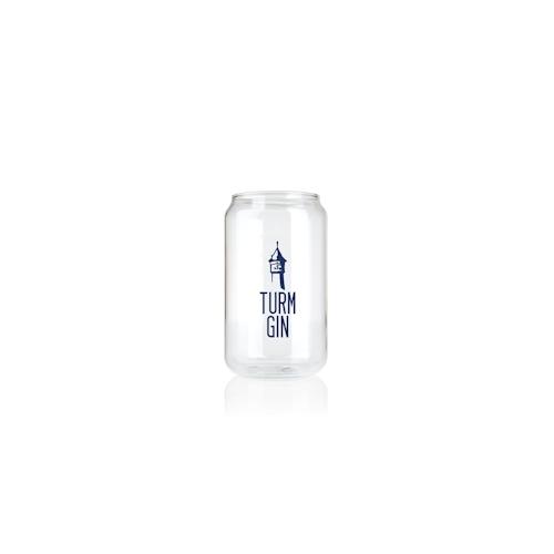 TURM GIN Cocktail Glas mit Logo - 400 ml