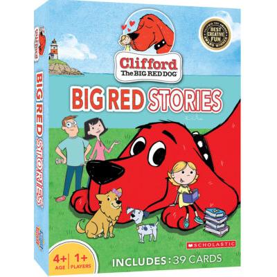 Clifford Big Red Stories Card Game