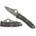 Spyderco SpyOpera Thor Sprint Run Folding Knife 2.90in Thor Damasteel Black Carbon Fiber Handle C255CFPD