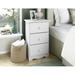 Wildon Home® Shameeza Manufactured Wood Nightstand Wood in White | 28.25 H x 18.12 W x 16.87 D in | Wayfair D0121501B0CC44B78F88CC1976BBFF4D