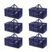 Rebrilliant Storage Bag Plastic in Blue | 14 H x 29 W x 15 D in | Wayfair B73E35776FB042A3A84C582D31306FBF