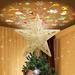 The Holiday Aisle® Christmas Tree Topper Lighted w/ 6 Projection Slides | Wayfair 3364F7DB90D54852B88207C91D46F142