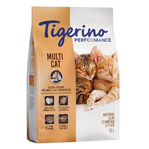 Sparpakete Tigerino Performance Katzenstreu zum Sonderpreis! - Multi-Cat (2 x 12 l)