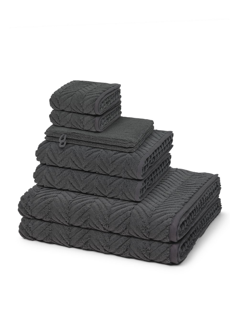 Ross Handtuchset 8-teilig Damen grau, ONE SIZE Image