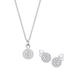 Elli Schmuckset Damen Kristall in 925 Sterling Silber