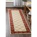 Well Woven Agra Royal Trellis Oversized Runner Rug