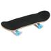 Finger Skateboards Mini Skateboards 1Pc Maple Professional Wooden Alloy Fingerboard Finger Skateboards Tiny Box Reduce Gifts[light blue]