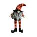 Halloween Doll No Face Striped Long Legs Stuffed Doll Toy Holiday Gift