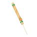 Bamboo Birds Whistle Bamboo Flute Thai Musical Instrument Thai Toys Handmade Sound Toy Musical Flute for Unique Children Toy Flute with flowers