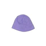 Lands' End Beanie Hat: Purple Print Accessories - Kids Girl's Size Large