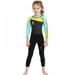 Kids Wetsuit for Boys Girls Toddlers 2mm Shorty Diving Suits Front Zipper 3mm Full Suits Back Zip Wet Suits Neoprene Thermal Swimsuits Keep Warm for Diving Surfing Swim Lessons