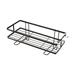 Giyblacko Storage Rack Bathroom Over The Toilet Storage Shelf With Hook Black Mesh Bracket Shelves Compact Design No Drilling No Screw Rack For Small Space Savers SIMPLE PROJECT