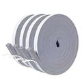 HAOAN Foam Seal Tape 4 Rolls 1/2 Inch Wide X 2/5 Inch Thick Self Adhesive Weather Stripping Insulation Foam Neoprene Weather Stripping Total 13 Feet Long (4 X 3.3 Ft Each)
