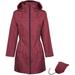 Rain Jackets for Women Waterproof Lightweight Windbreaker Rain Coats with Hood Active Packable Raincoat