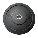 Champion Barbell 10 lbs Olympic Rubber Plate Black