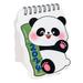 Hariumiu Desk Calendar for Students Desk Calendar Cartoon Panda Pattern 2024 Calendar Manage Time Plan Tasks Mini Calendar for Home School Office Office Desk