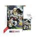 Breeze Decor 10046 Pets Bath Time Pups 2-Sided Vertical Impression House Flag