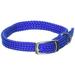 Adjustable Puppy Collar 12 Inch Blue