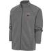 Men's Antigua Steel USA Swimming Links Full-Zip Golf Jacket