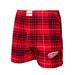 Men's Concepts Sport Red/Black Detroit Red Wings Concord Flannel Boxers