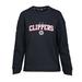 Women's Levelwear Black LA Clippers Fiona Fashion Top