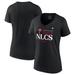 Women's Fanatics Branded Black Philadelphia Phillies 2023 Division Series Winner Locker Room V-Neck T-Shirt