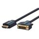 Clicktronic Casual HDMI/DVI Adapterkabel 5 m (Video-Adapter zwischen HDMI und DVI-D)