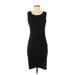 Leith Casual Dress - Sheath: Black Solid Dresses - Women's Size Medium