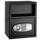 TANGZON Electronic Digital Safe Box, High Security Steel Safe and Lock Box with Digital Keypad & 2 Keys, Money Cash Deposit Box for Home Office Hotel (with Deposit Slot, 35x30x45cm)