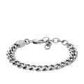 Fossil 32025874 Men's Bracelet Stainless Steel, Length: 215mm, Width: 8.7mm, Stainless Steel, No gemstone