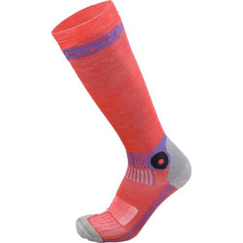 WAPITI Ski CW07 Merino Compression - Skisocken Kompression, Größe 39-41 in Pink