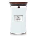 Scented Candle Woodwick Magnolia Birch Large 609.5 g, White