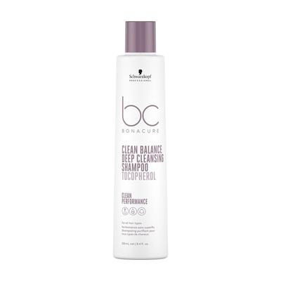 Schwarzkopf Professional BC BONACURE Clean Balance Deep Cleansing Shampoo 250 ml Image