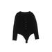 Banana Republic Factory Store Bodysuit: Black Tops - Women's Size X-Small