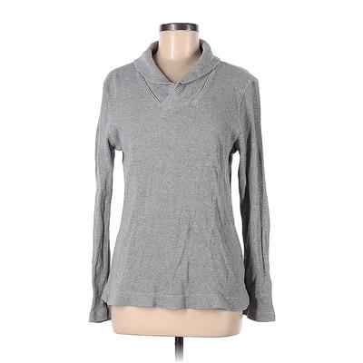 Banana Republic Factory Store Sweatshirt: Gray Tops - Women's Size Medium