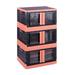 Latitude Run® Storage Bin Plastic in Orange | 12 H x 19.7 W x 13.8 D in | Wayfair 983E75AA70454926A71FE33B1552C68A