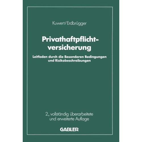 Privat-Haftpflichtversicherung - Joachim Kuwert