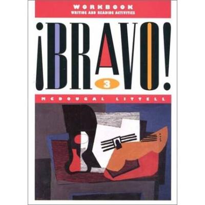 McDougal Littell Bravo Workbook Level Spanish Edition