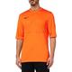 NIKE Herren M NK DF REF II JSY SS 22 T-Shirt, Safety Orange/Black, XL