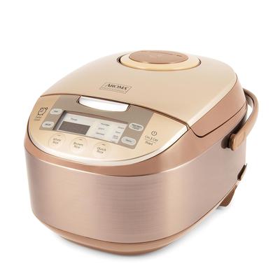 6 Cups Uncooked Rice, Slow Cooker, Food Steamer, MultiCooker, Champagne