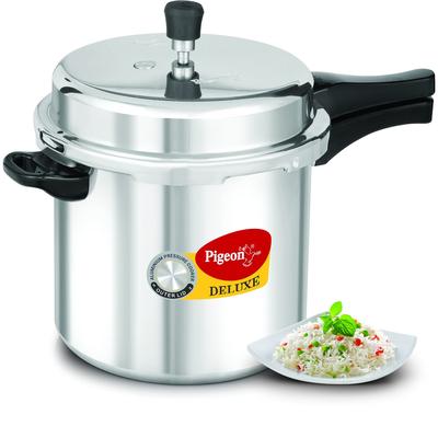 12 Quart Pressure Cooker, 12 Liters Aluminum Outer Lid Stovetop, Cook Delicious Food in Less Time: Soups, Rice, Legumes and More