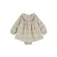 Gocco Bedrucktes Kleid, Violett, Standard für Babys, dunkelviolett