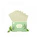 Natural Plant Fibres Oil Absorbing Tissues - 100 Counts Easy Take Out Design - Top Oil Blotting Paper Premium Handy Face Blotting Sheets - Facial Skin Care or Make Up Must Have!