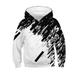 Kids Boys Girls Sweatshirts Hoodies Long Sleeve Graphic Print with Pockets Comfortable Pullover M;9-10 Y