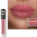 NRUDPQV Lip Gloss Lipstick Crystal Diamond Fine Glitter Mattes Lip Glaze Lip Gloss Glitter Long Lasting Waterproof Liquid Lipstick Lipstick Red