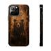 The Bear Wood Grain Phone Case -Tough Apple iPhone Cases