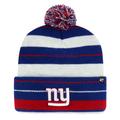 Men's '47 Royal New York Giants Powerline Cuffed Knit Hat with Pom