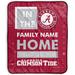 Pegasus Alabama Crimson Tide 50" x 60" "We Cheer" Personalized Fleece Blanket